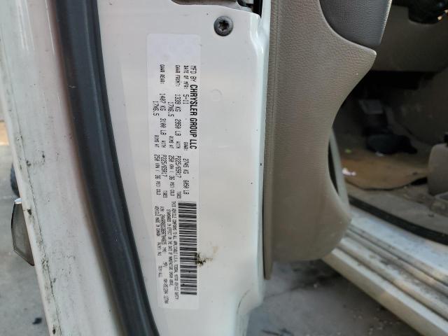 2A4RR8DG8BR704825 - 2011 CHRYSLER TOWN & COU TOURING L WHITE photo 13