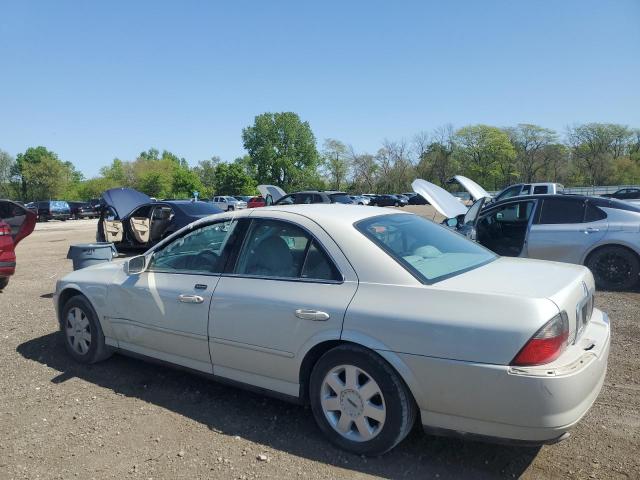 1LNHM86S35Y618657 - 2005 LINCOLN LS GOLD photo 2