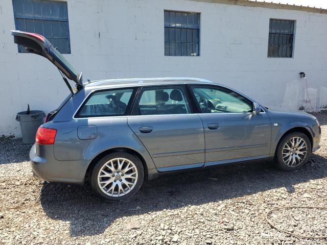 WAUKF78E68A167594 - 2008 AUDI A4 2.0T AVANT QUATTRO GRAY photo 3