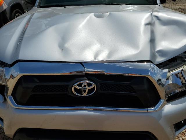 5TFJU4GN0DX046703 - 2013 TOYOTA TACOMA DOUBLE CAB PRERUNNER SILVER photo 11
