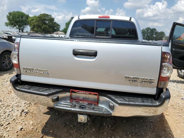 5TFJU4GN0DX046703 - 2013 TOYOTA TACOMA DOUBLE CAB PRERUNNER SILVER photo 6