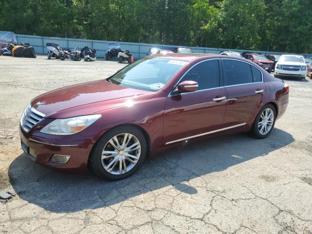 KMHGC4DF7AU107077 - 2010 HYUNDAI GENESIS 4.6L MAROON photo 1