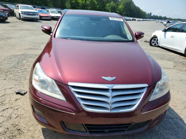 KMHGC4DF7AU107077 - 2010 HYUNDAI GENESIS 4.6L MAROON photo 5