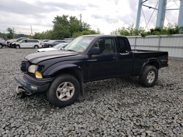 5TEWN72N14Z429179 - 2004 TOYOTA TACOMA XTRACAB BLACK photo 1