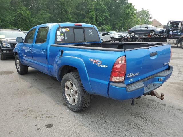 5TEMU52N66Z221462 - 2006 TOYOTA TACOMA DOUBLE CAB LONG BED BLUE photo 2