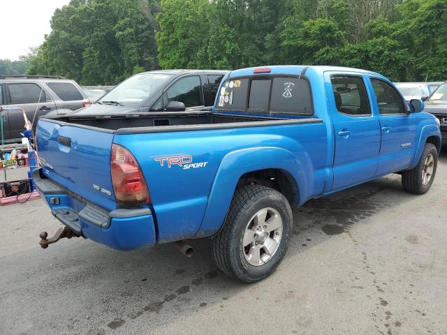 5TEMU52N66Z221462 - 2006 TOYOTA TACOMA DOUBLE CAB LONG BED BLUE photo 3