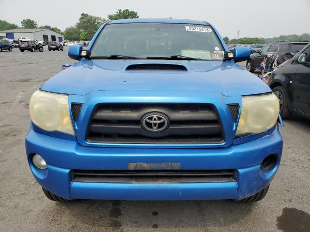 5TEMU52N66Z221462 - 2006 TOYOTA TACOMA DOUBLE CAB LONG BED BLUE photo 5