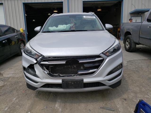 KM8J3CAL5JU741417 - 2018 HYUNDAI TUCSON SPORT SILVER photo 5