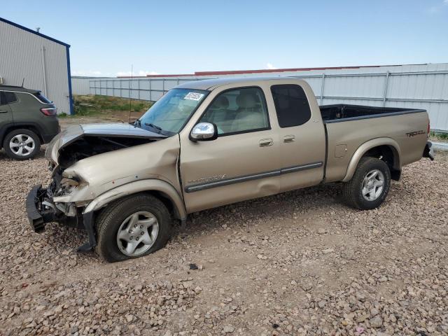 5TBBT44103S374788 - 2003 TOYOTA TUNDRA ACCESS CAB SR5 GOLD photo 1