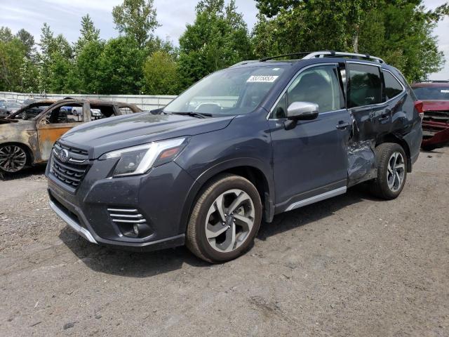 JF2SKARC1NH459618 - 2022 SUBARU FORESTER TOURING 灰色 照片 1