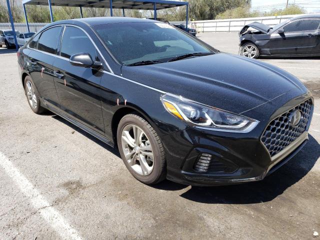 5NPE34AF1KH816177 - 2019 HYUNDAI SONATA LIMITED BLACK photo 4