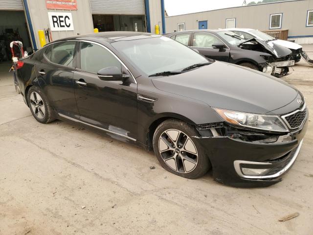 KNAGM4AD5C5032863 - 2012 KIA OPTIMA HYBRID BLACK photo 4