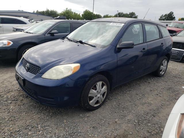 2T1KR32E93C006026 - 2003 TOYOTA COROLLA MA XR BLUE photo 1