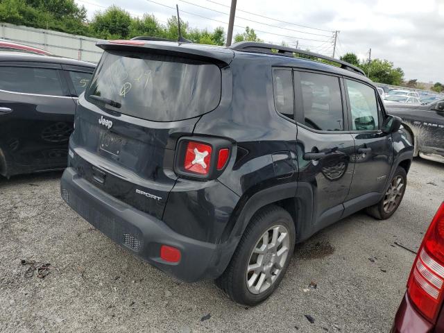 ZACNJAAB7LPM03929 - 2020 JEEP RENEGADE SPORT BLACK photo 3