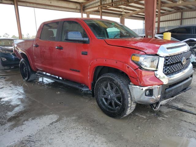 5TFDY5F1XMX990403 - 2021 TOYOTA TUNDRA CREWMAX SR5 RED photo 4