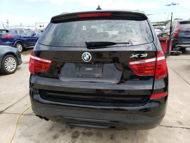 5UXWX9C38H0W67019 - 2017 BMW X3 XDRIVE28I BLACK photo 6