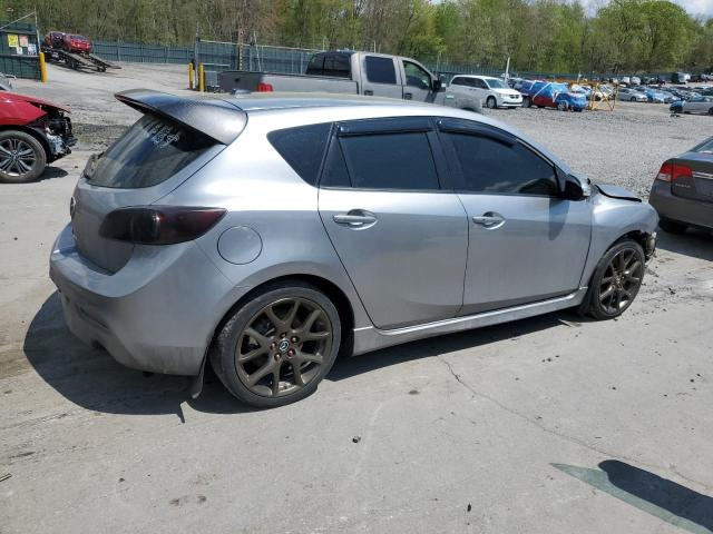 JM1BL1H43A1286385 - 2010 MAZDA SPEED 3 SILVER photo 3