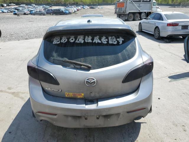 JM1BL1H43A1286385 - 2010 MAZDA SPEED 3 SILVER photo 6