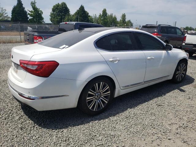 KNALN4D70E5144250 - 2014 KIA CADENZA PREMIUM WHITE photo 3