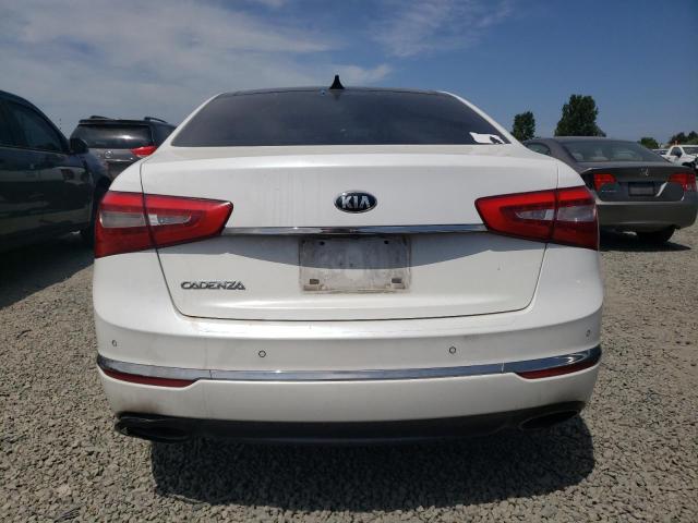 KNALN4D70E5144250 - 2014 KIA CADENZA PREMIUM WHITE photo 6