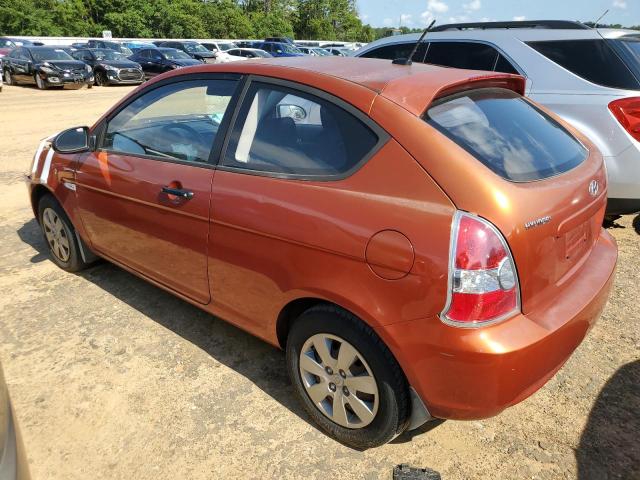 KMHCM36C18U104517 - 2008 HYUNDAI ACCENT GS ORANGE photo 2