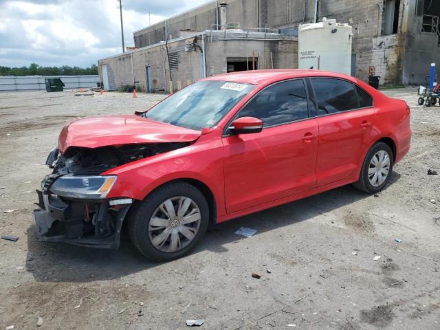 3VWD17AJ2EM241882 - 2014 VOLKSWAGEN JETTA SE RED photo 1