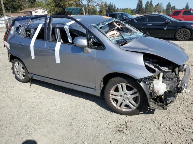 JHMGD37647S004192 - 2007 HONDA FIT S 银色 照片 4