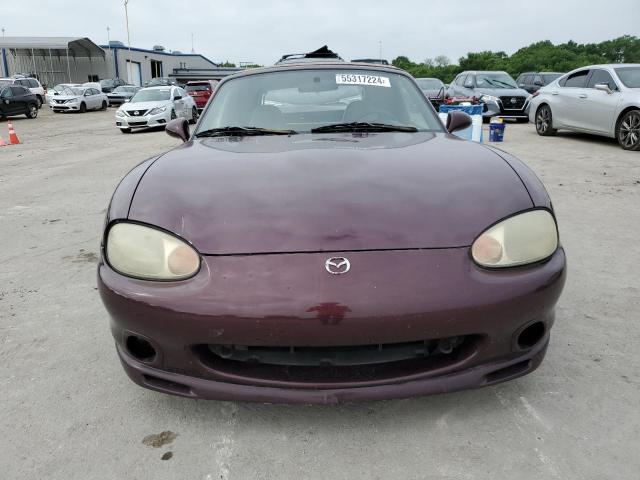 JM1NB3530Y0146317 - 2000 MAZDA MX-5 MIATA BASE PURPLE photo 5