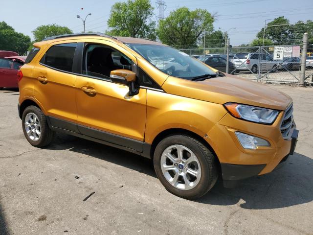 MAJ3S2GE9MC436943 - 2021 FORD ECOSPORT SE ORANGE photo 4