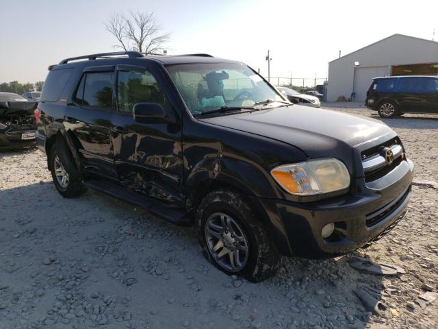 5TDBT48A46S260928 - 2006 TOYOTA SEQUOIA LIMITED BLACK photo 4