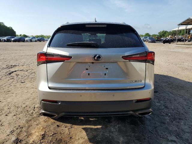JTJBARBZ7K2207799 - 2019 LEXUS NX 300 BASE ვერცხლისფერი ფოტო 6