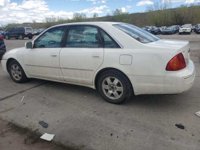 4T1BF28B9YU028985 - 2000 TOYOTA AVALON XL WHITE photo 2