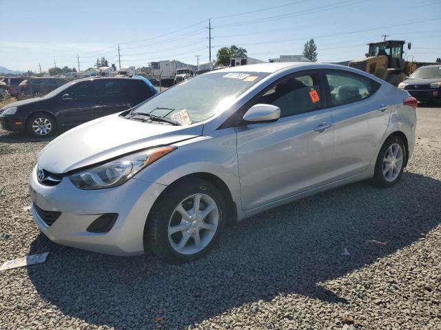 5NPDH4AE9CH144780 - 2012 HYUNDAI ELANTRA GLS SILVER photo 1