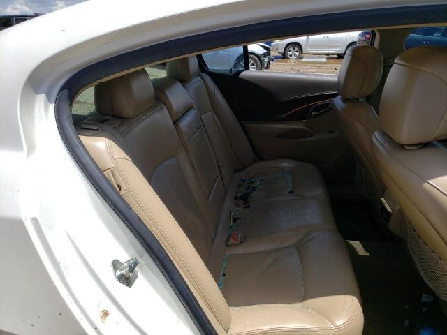1G4GE5EDXBF168698 - 2011 BUICK LACROSSE CXS 白色 照片 10