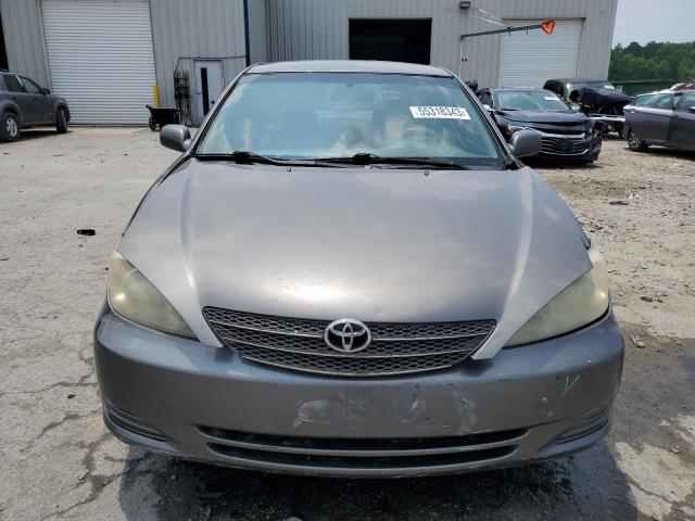 4T1BE32K34U872922 - 2004 TOYOTA CAMRY LE GRAY photo 5