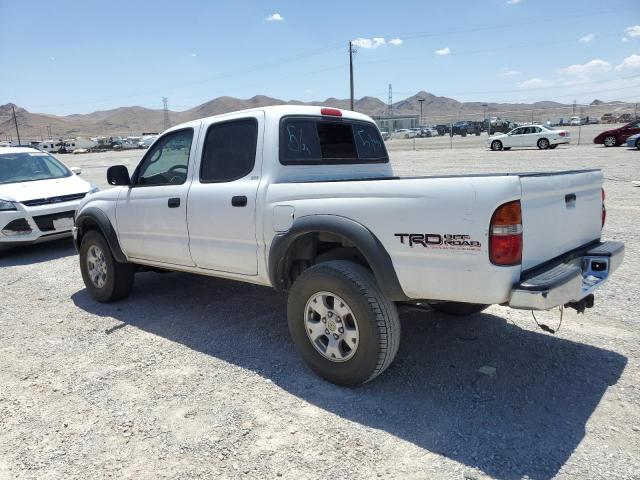 5TEGN92N72Z140269 - 2002 TOYOTA TACOMA DOUBLE CAB PRERUNNER WHITE photo 2