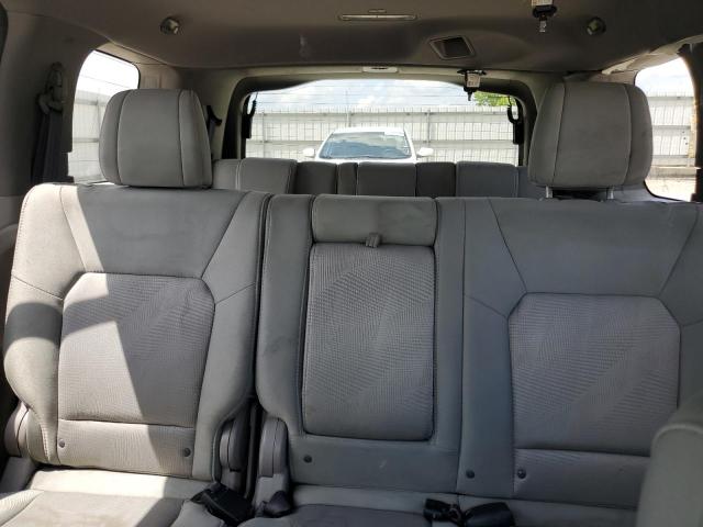 5FNYF3H29FB003255 - 2015 HONDA PILOT LX GRAY photo 10