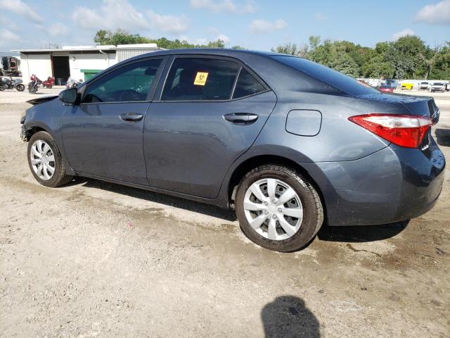 2T1BURHE0EC069687 - 2014 TOYOTA COROLLA L GRAY photo 2