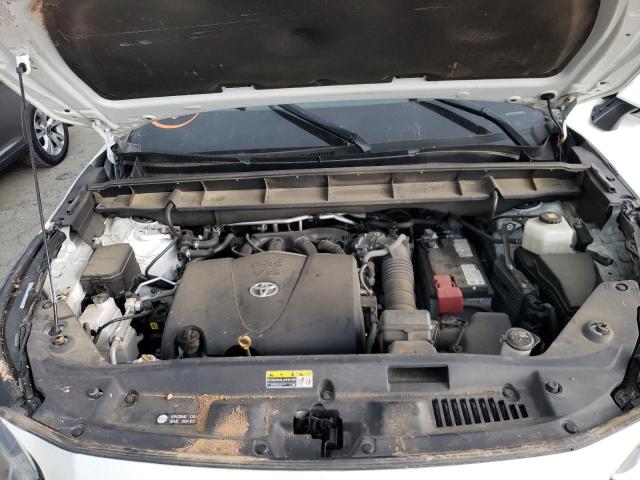 5TDGZRAH8MS063475 - 2021 TOYOTA HIGHLANDER XLE Սպիտակ լուսանկար 11