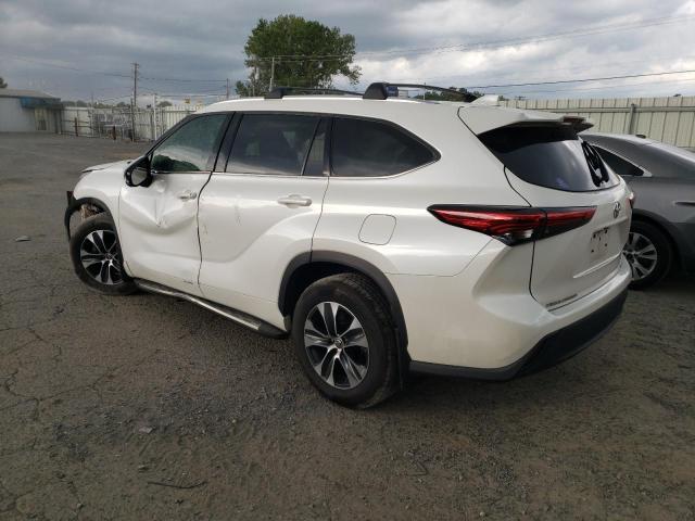 5TDGZRAH8MS063475 - 2021 TOYOTA HIGHLANDER XLE Սպիտակ լուսանկար 2