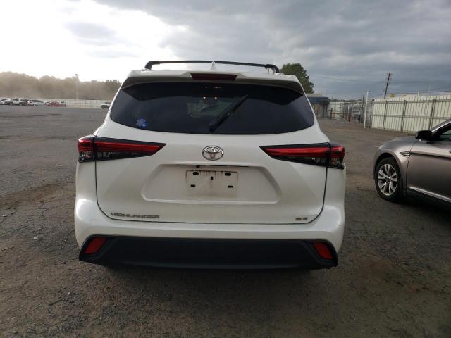 5TDGZRAH8MS063475 - 2021 TOYOTA HIGHLANDER XLE Սպիտակ լուսանկար 6