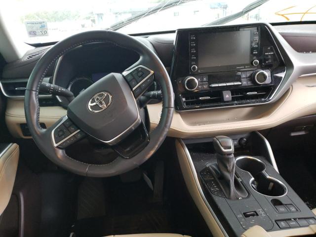5TDGZRAH8MS063475 - 2021 TOYOTA HIGHLANDER XLE Սպիտակ լուսանկար 8