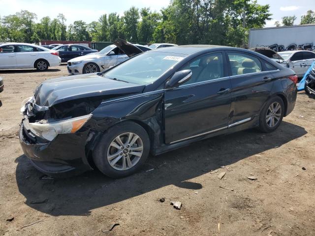 5NPEB4AC6EH861516 - 2014 HYUNDAI SONATA GLS BLACK photo 1