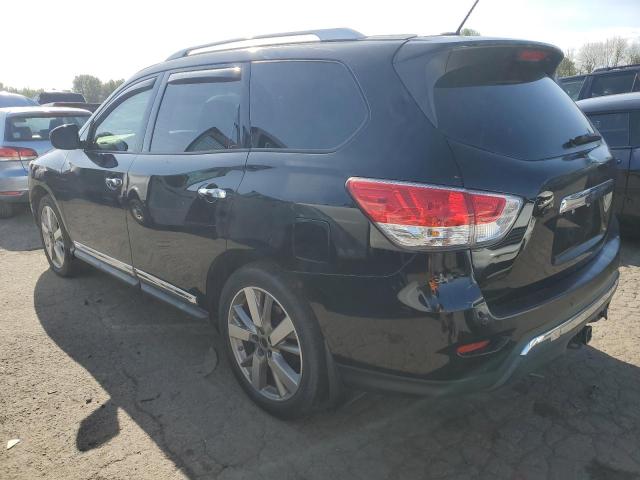 5N1AR2MM9EC609382 - 2014 NISSAN PATHFINDER S BLACK photo 2