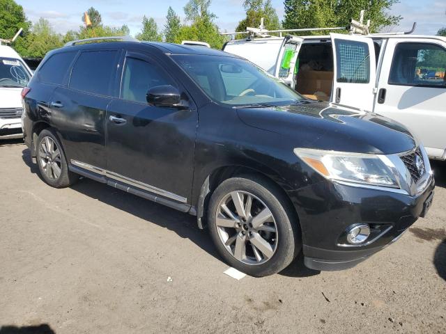 5N1AR2MM9EC609382 - 2014 NISSAN PATHFINDER S BLACK photo 4