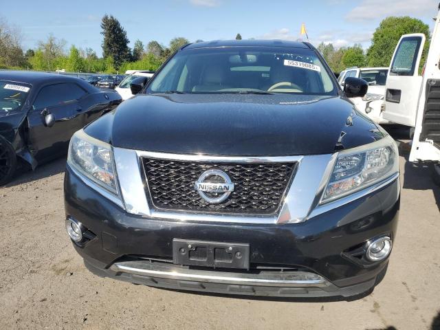 5N1AR2MM9EC609382 - 2014 NISSAN PATHFINDER S BLACK photo 5