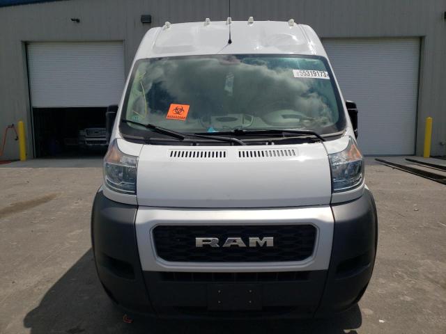 3C6TRVDG2KE555248 - 2019 RAM PROMASTER 2500 HIGH თეთრი ფოტო 5