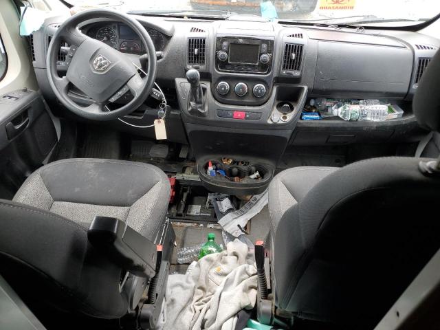 3C6TRVDG2KE555248 - 2019 RAM PROMASTER 2500 HIGH თეთრი ფოტო 8