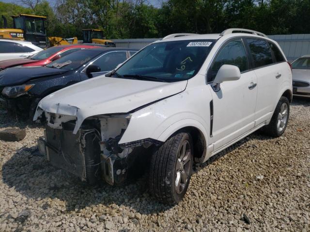 3GNAL4EK9ES629969 - 2014 CHEVROLET CAPTIVA LTZ WHITE photo 1