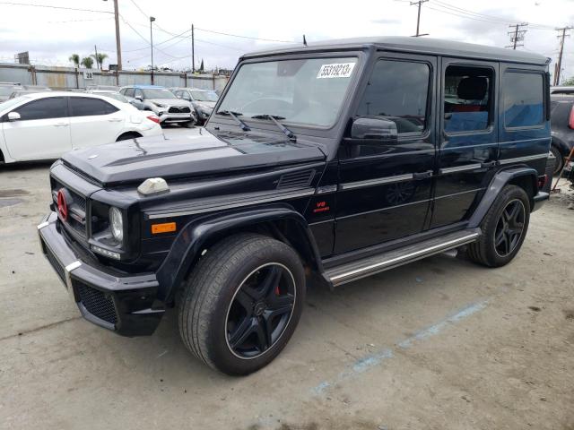 WDCYC7DF4GX259068 - 2016 MERCEDES-BENZ G 63 AMG BLACK photo 1